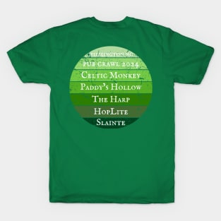 Wilmington NC Pub Crawl 2024 - St. Patrick's Day T-Shirt